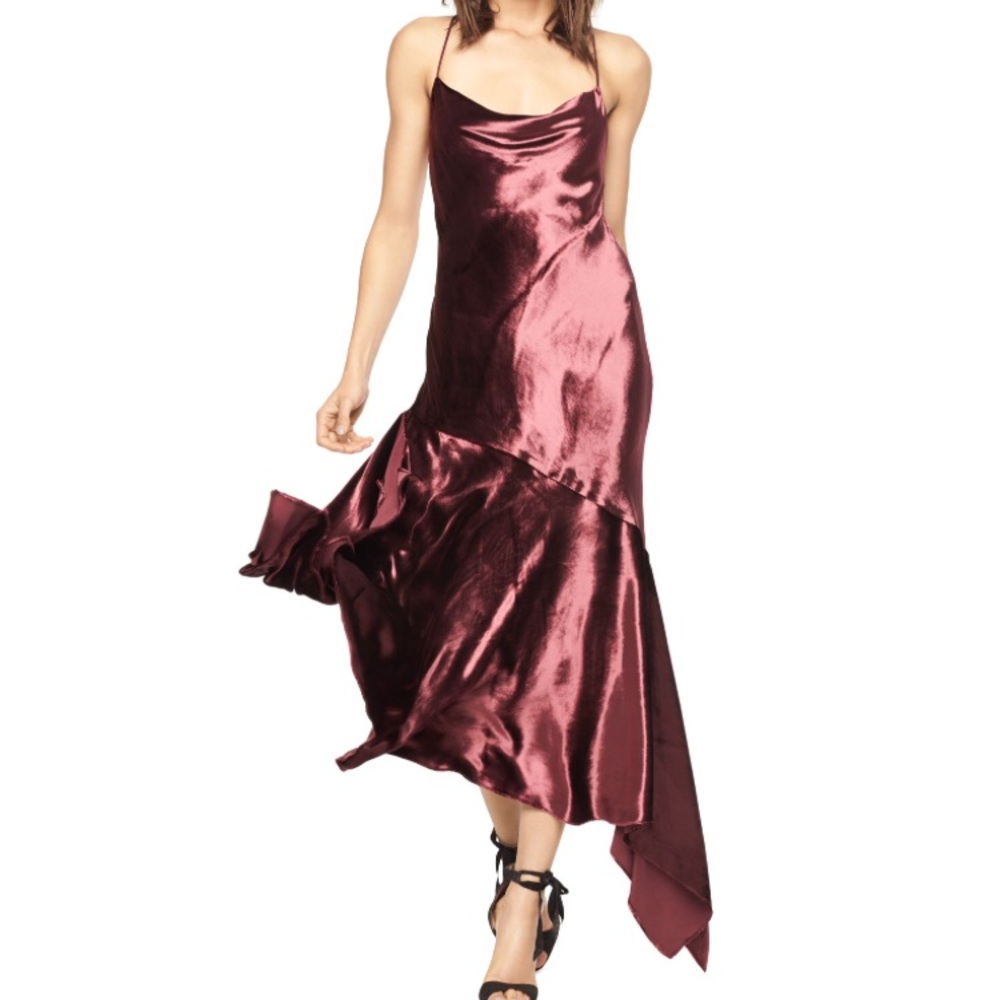 MILLY- Panne Velvet Liene Dress